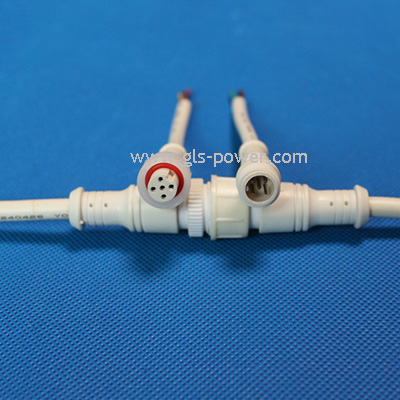  M12 Waterproof Connector PVC 