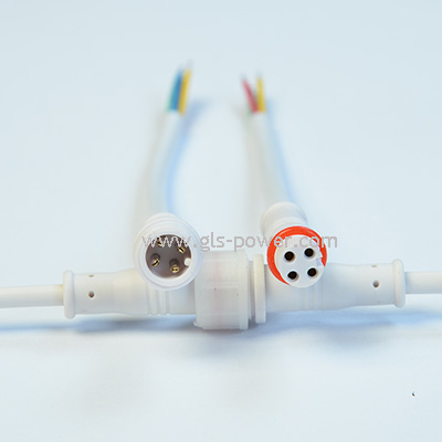  M12 Waterproof Connector PVC 