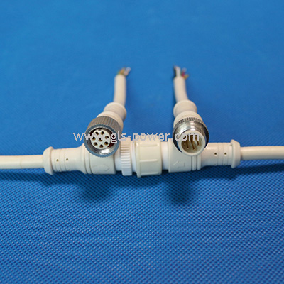  M12 Waterproof Connector PBT